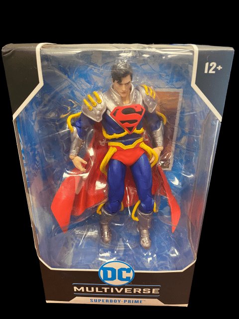 2021- McFarlane Toys DC Multiverse "Superboy-Prime" from Infinite Crisis - MOC Sealed in Box - toyscardscomics