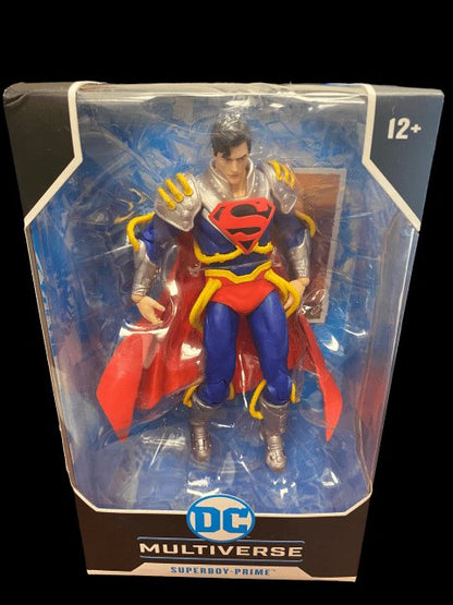 2021- McFarlane Toys DC Multiverse "Superboy-Prime" from Infinite Crisis - MOC Sealed in Box - toyscardscomics