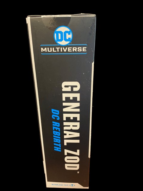 2021 - McFarlane Toys DC Multiverse "Superman" (Black Suit Variant) from the animated series - MOC Sealed in box - toyscardscomics