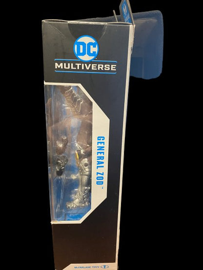 2021 - McFarlane Toys DC Multiverse "Superman" (Black Suit Variant) from the animated series - MOC Sealed in box - toyscardscomics