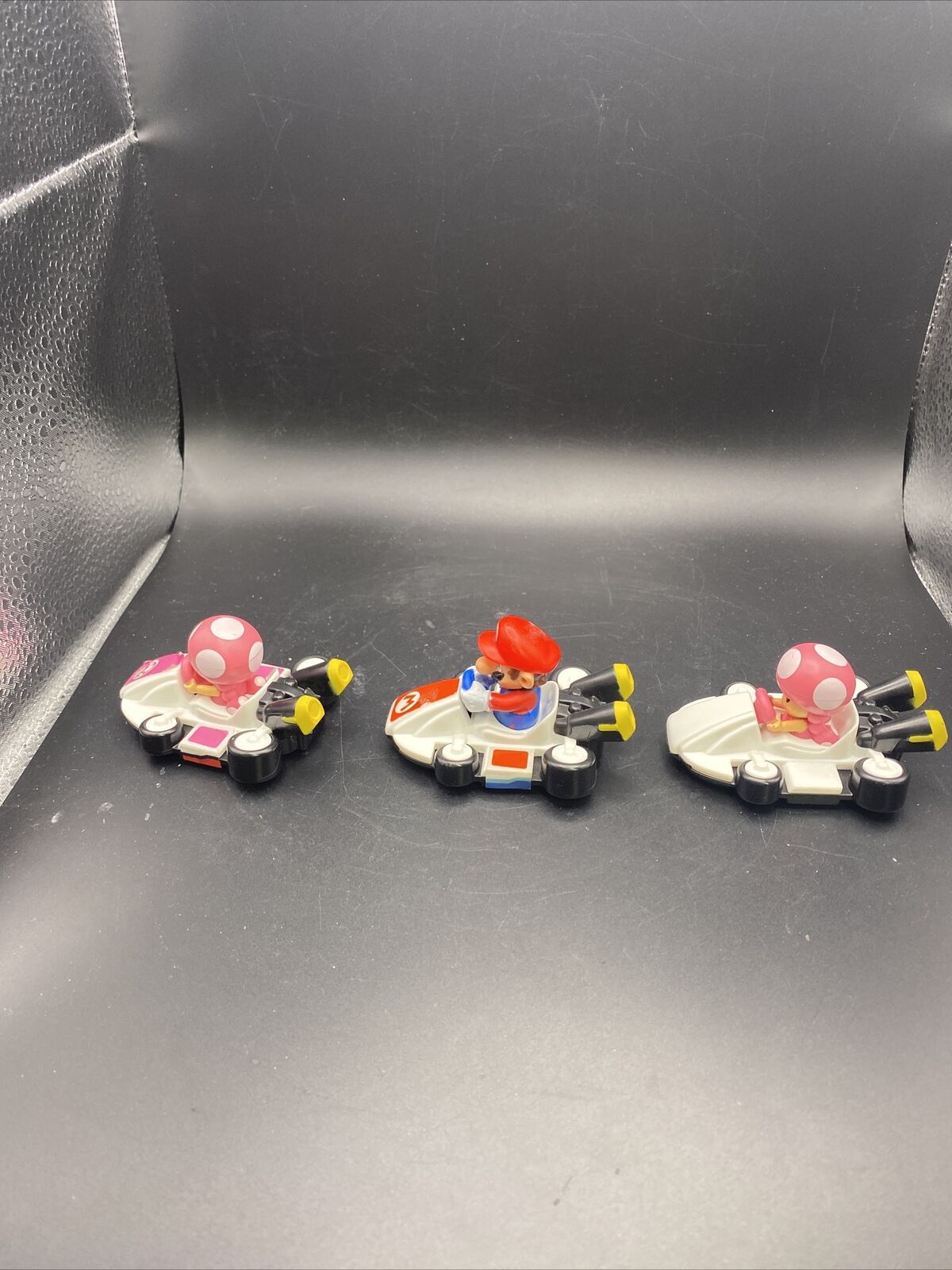 2022 Mcdonalds Nintendo Mario Kart Happy Meal Toys Set of 3 - toyscardscomics