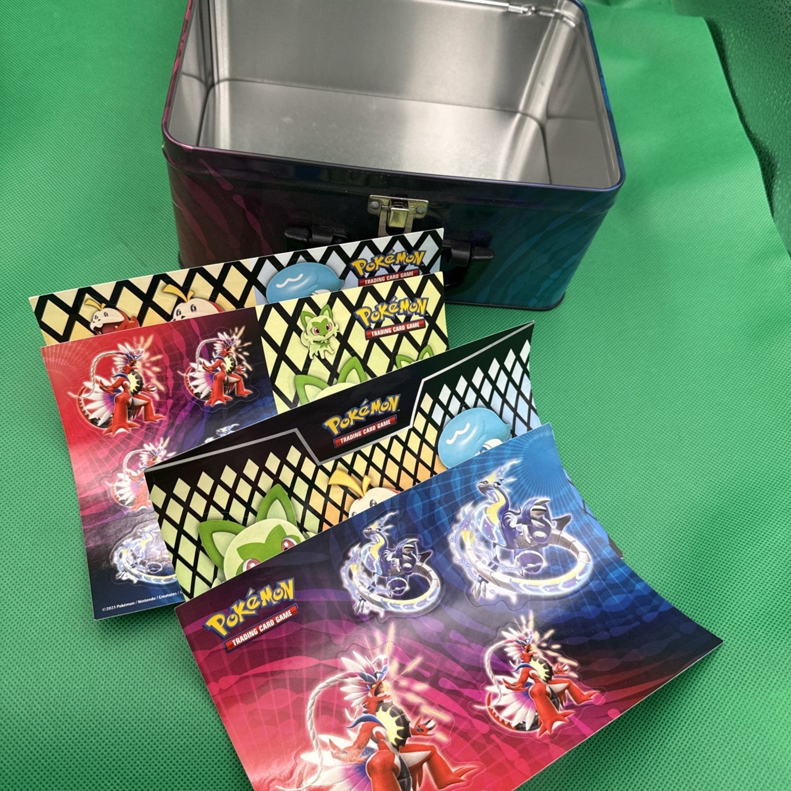 2023’ Pokemon TCG - Collector's Tin, Empty Box - toyscardscomics