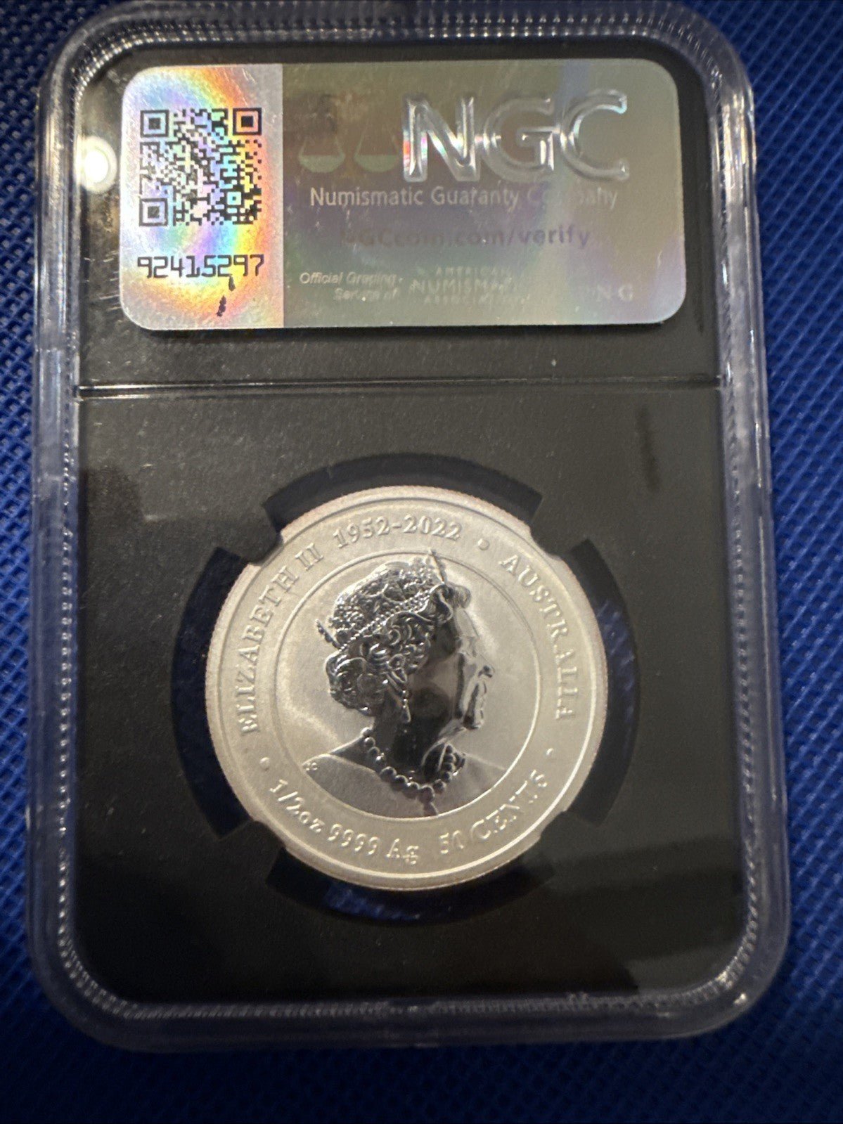 2024 Australia Lunar Series Year of the Dragon 1/2oz Silver Coin NGC MS 70 - toyscardscomics