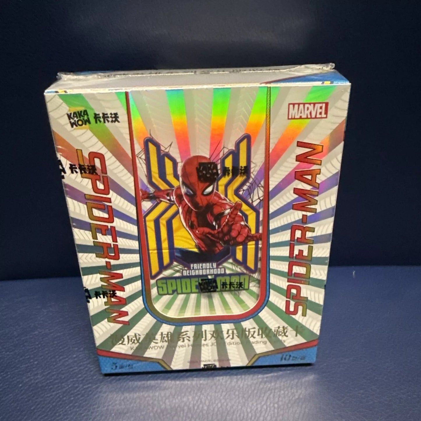 2024 Kakawow Marvel Spider - man collection 50cards trading card sealed Box New - toyscardscomics