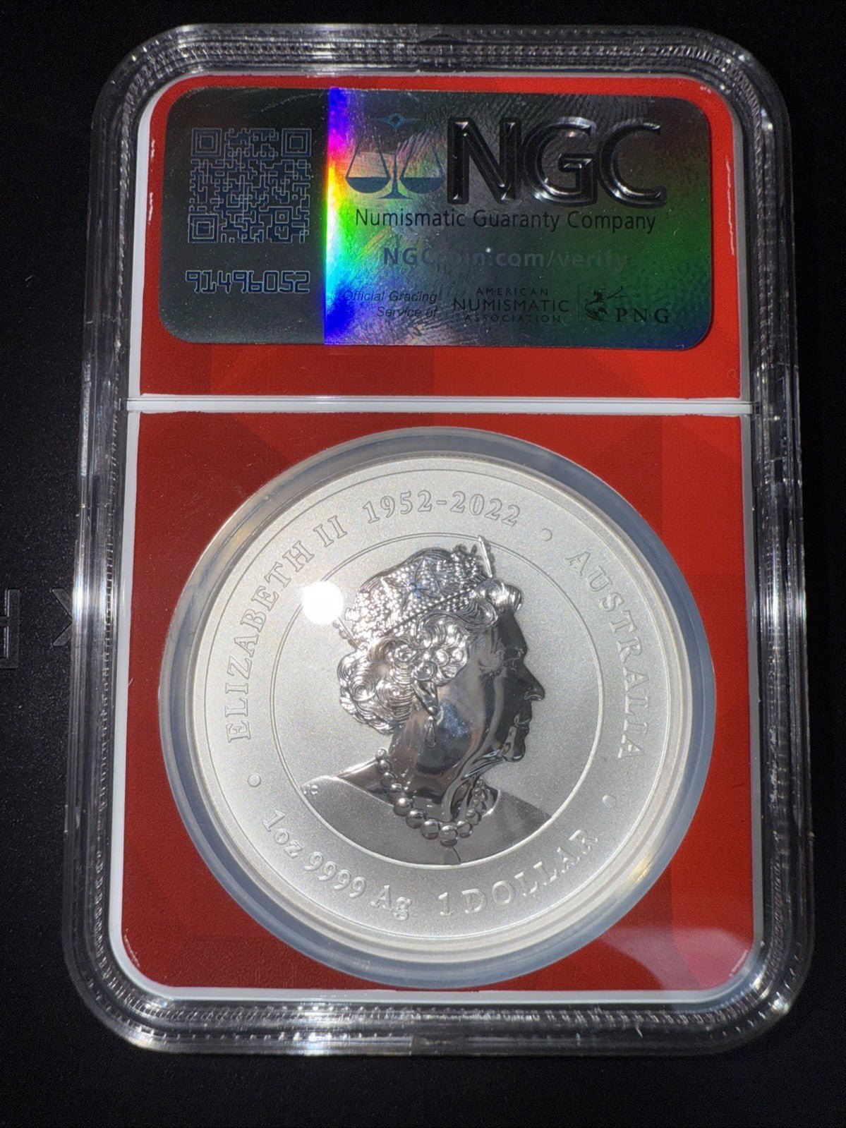 2024 P125 Australia 1 Oz .999 Fine Silver Lunar Year of the Dragon NGC MS70 S$1 - toyscardscomics