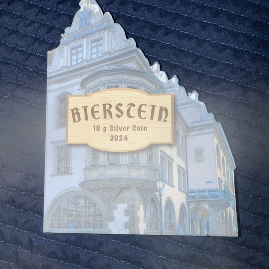 2024 Samoa $1 Bierstein German Beer Stein Shaped 10g Silver Coin lot of 2 - toyscardscomics