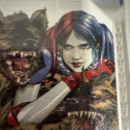 2025 Agoro Art of DC Comics Harley Quinn 06/300!!! 1 oz Silver Topaz Limited Ed. - toyscardscomics