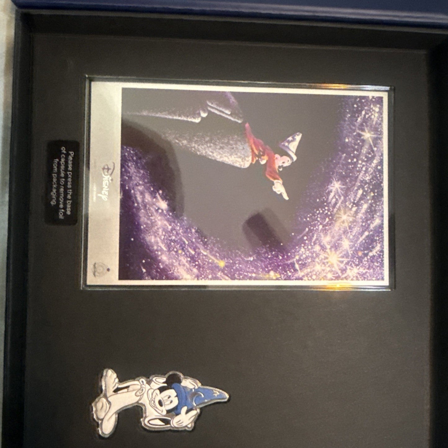 2025 Agoro Disney Fantasia 1 oz Silver Coin + 5g Silver Foil Boxed Set NEW - toyscardscomics