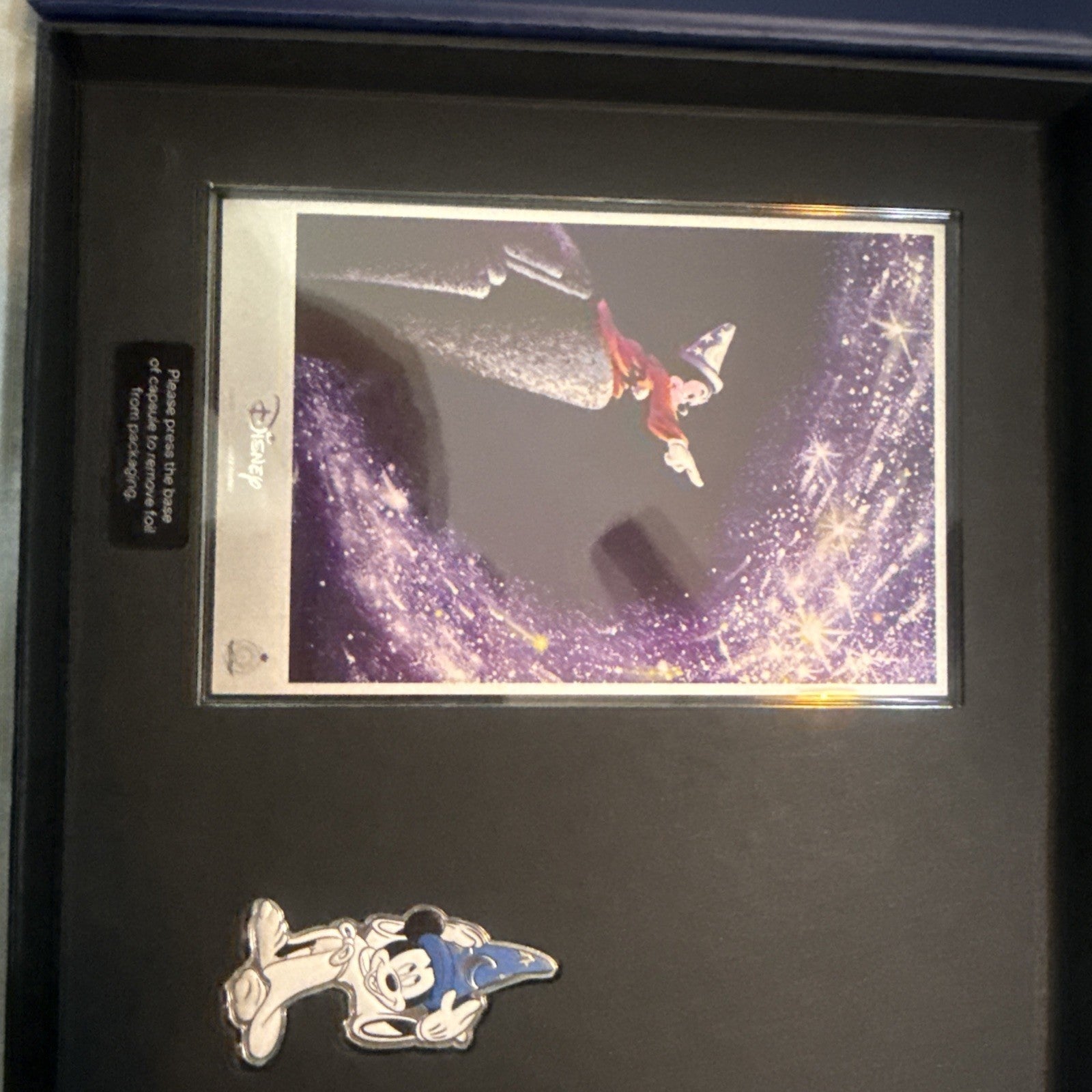 2025 Agoro Disney Fantasia 1 oz Silver Coin + 5g Silver Foil Boxed Set NEW - toyscardscomics