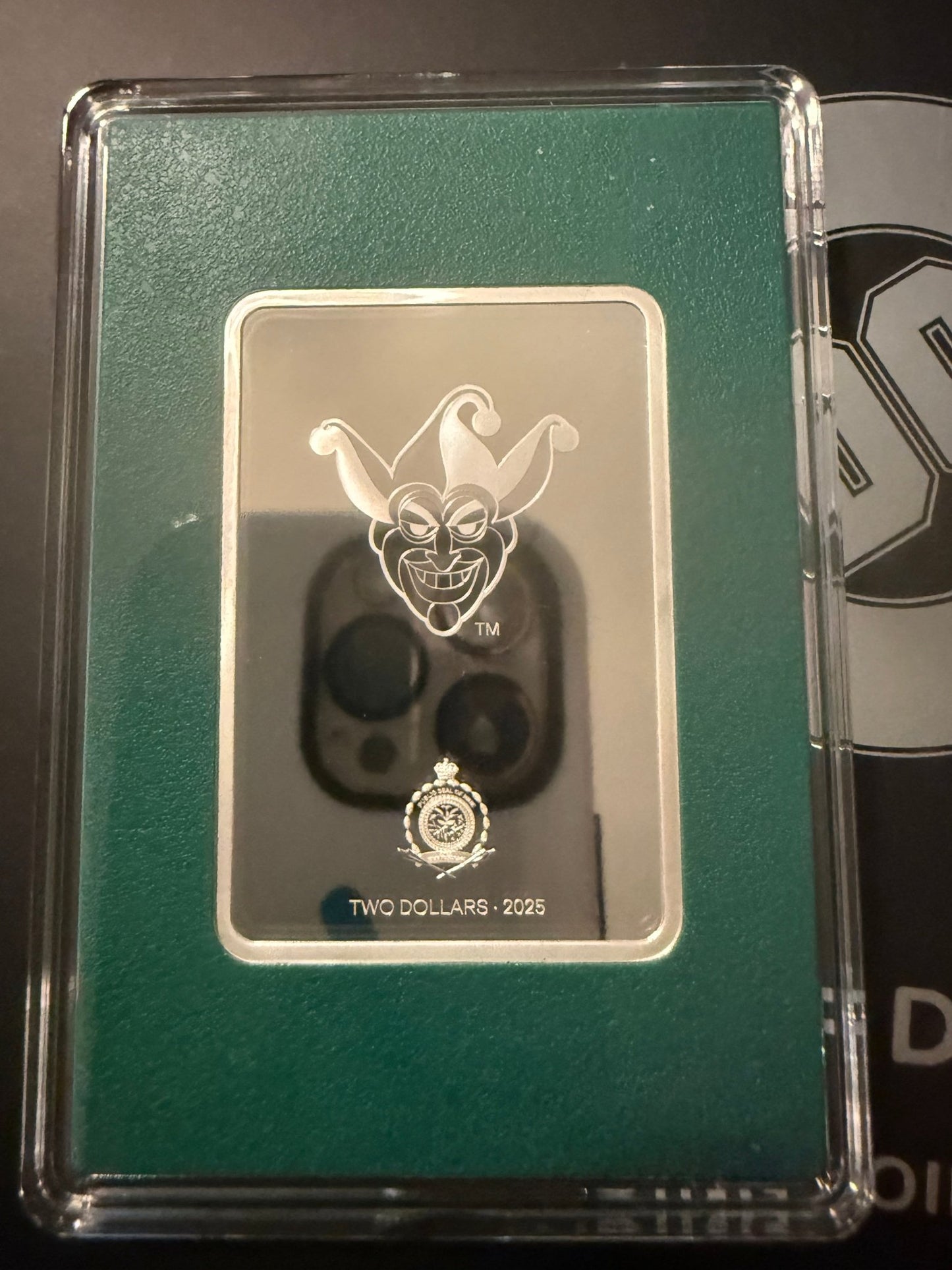 2025 Agoro The Art of DC Comics Trading Coins 1 oz Silver Proof Coin Joker 213 - toyscardscomics