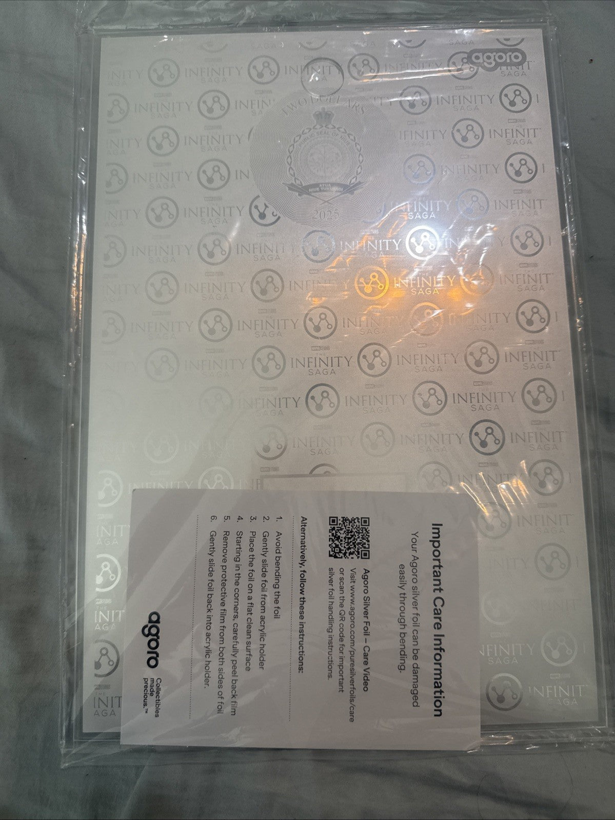 2025 - Marvel – The Infinity Saga Phase Two - Ant - Man 1.5oz Silver Foil - toyscardscomics