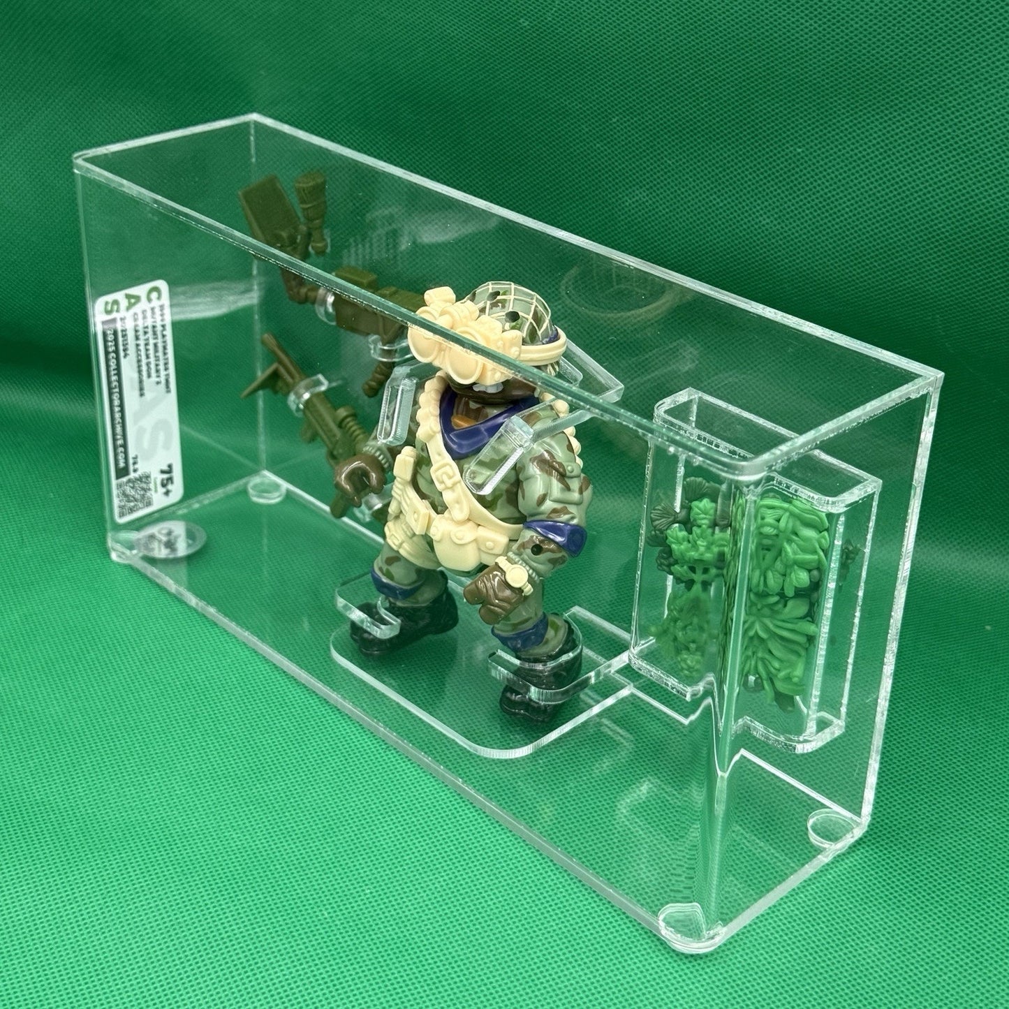1999 Teenage Mutant Ninja Turtles Don delta force White Accessories CAS 75+