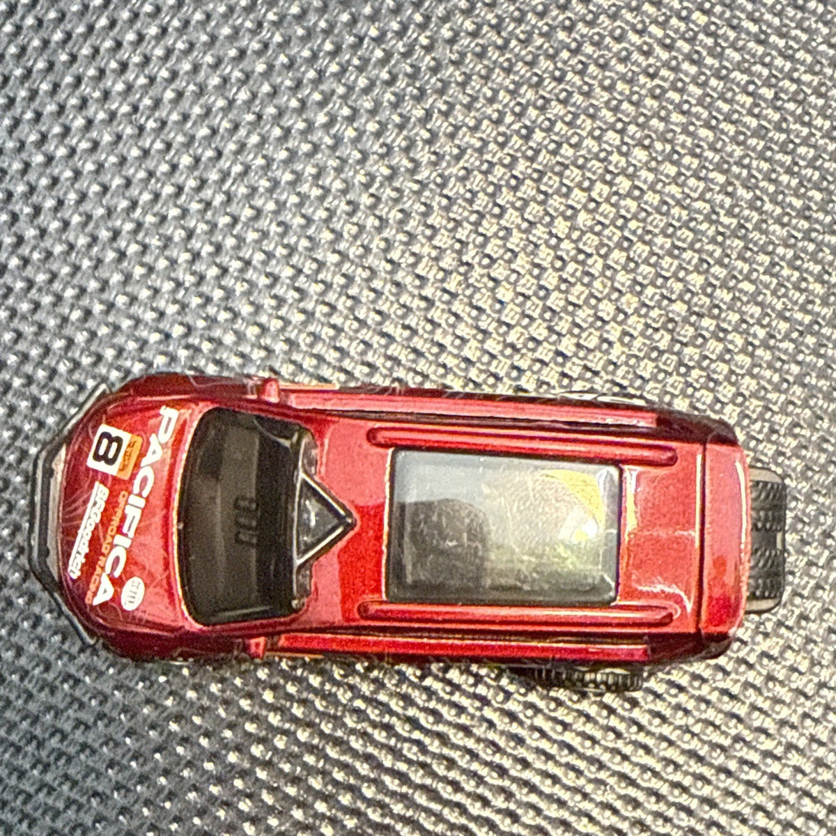 2018 HOT WHEELS CHRYSLER PACIFICA #8 OFFROAD RACING RED 1:64 DIECAST 3" RACE CAR