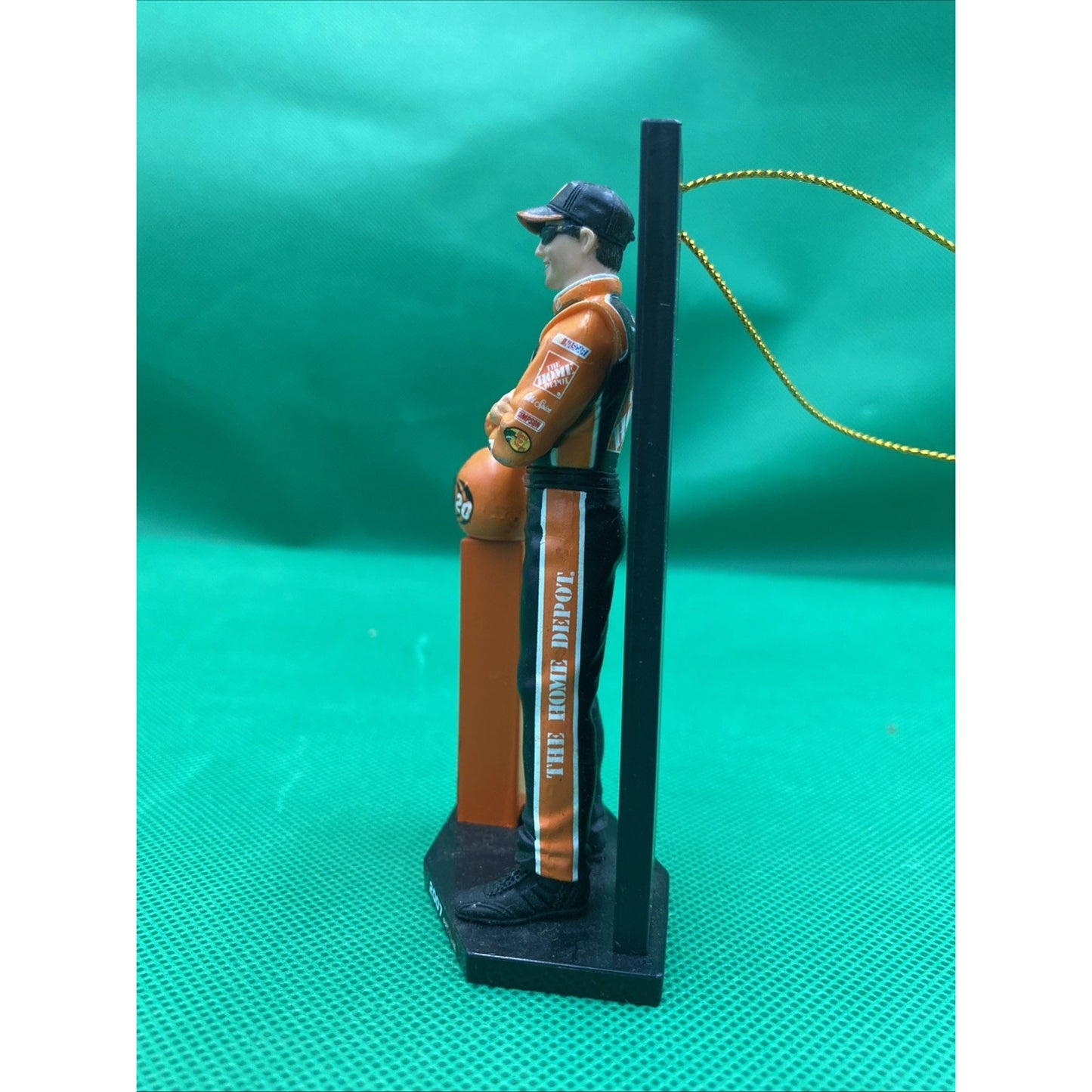 Tony Stewart Racecar Driver Home Depot Christmas Tree Ornament 2007 Joe Gibbs
