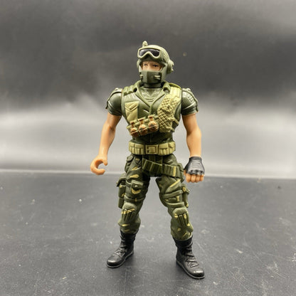 Chap Mei Soldier Force Military Soldier 4" Action Figure Camo Grenades Loose