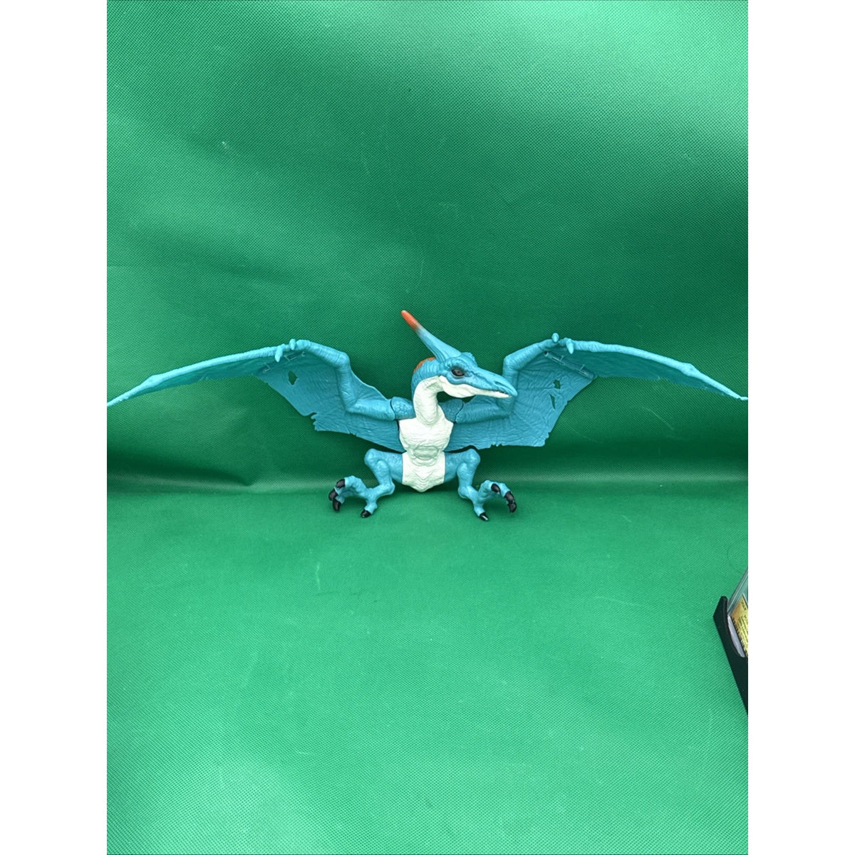 Blue & White Pteranodon Pterosaur Winged Flying Dinosaur Toy Figure