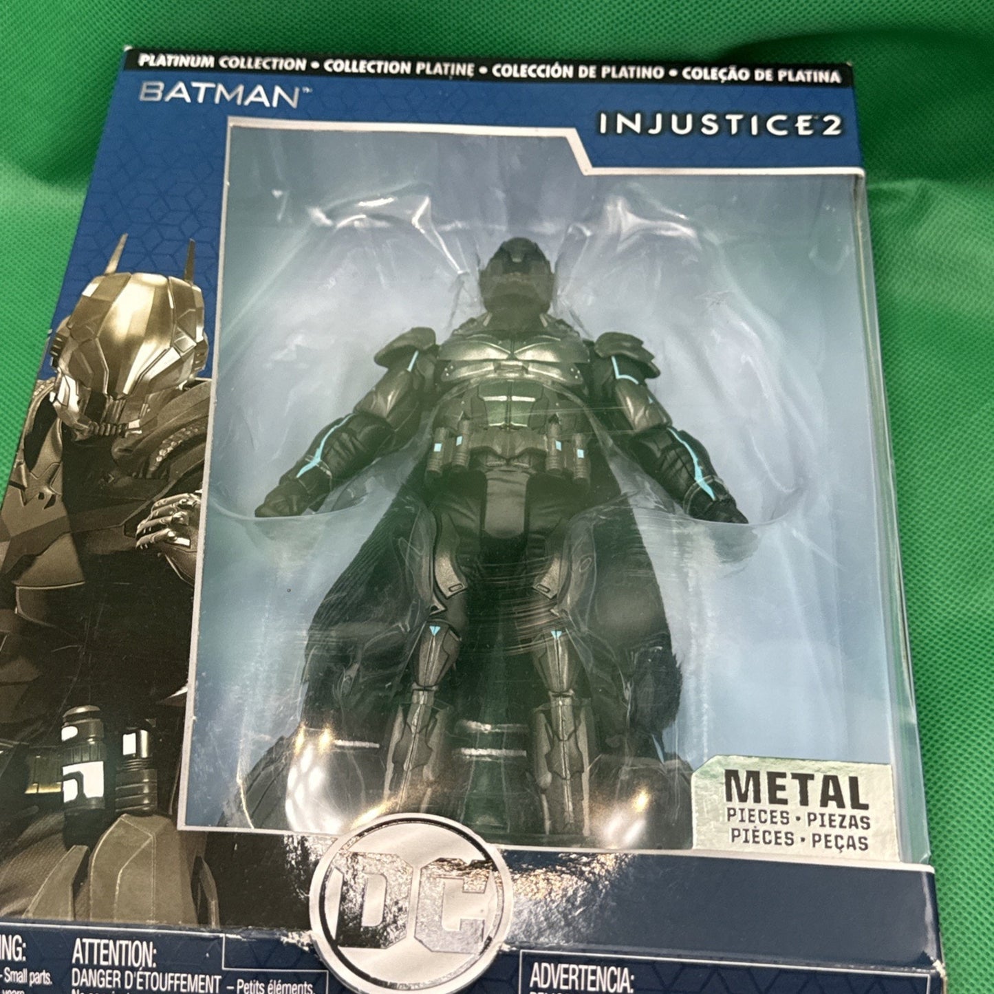 DC Comics Multiverse * Injustice 2 Batman Figure " DIE CAST METAL "