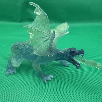 2013 Papo Crystal Blue Ice Dragon Mint Condition