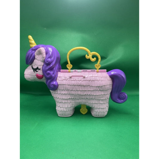 Polly Pocket Unicorn Party Piñata play set - Carry Case ONLY
