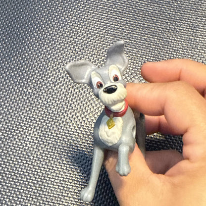 McDonalds Lady And The Tramp Dog Figure Cake Topper Walt Disney 50th Anniversary