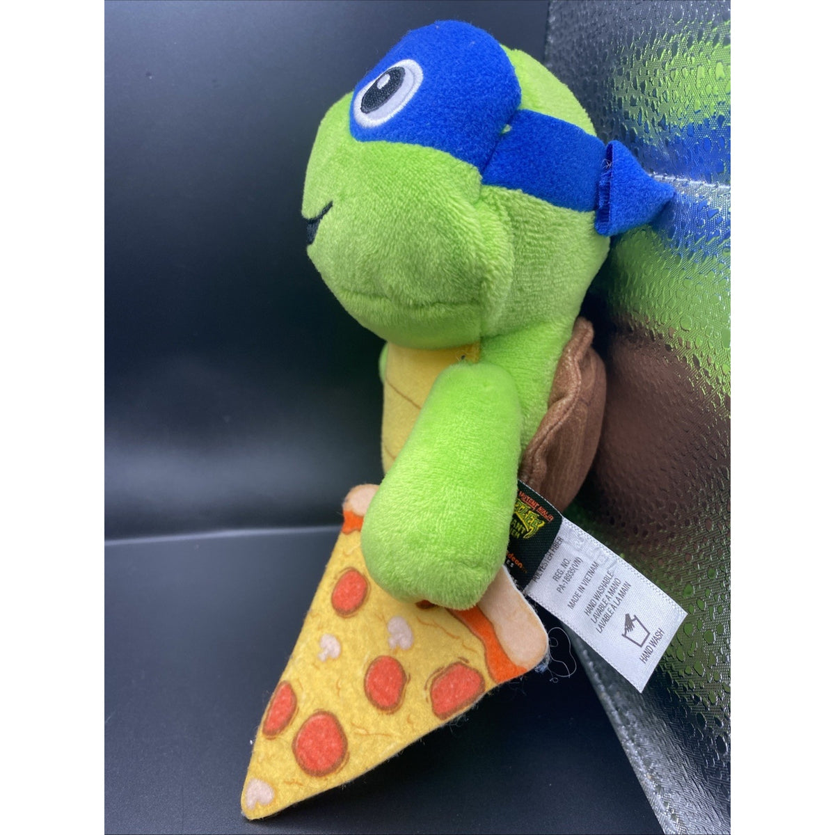 Teenage Mutant Ninja Turtle Tot Leonardo 7” Plush Pizza Mutant Mayhem 2023