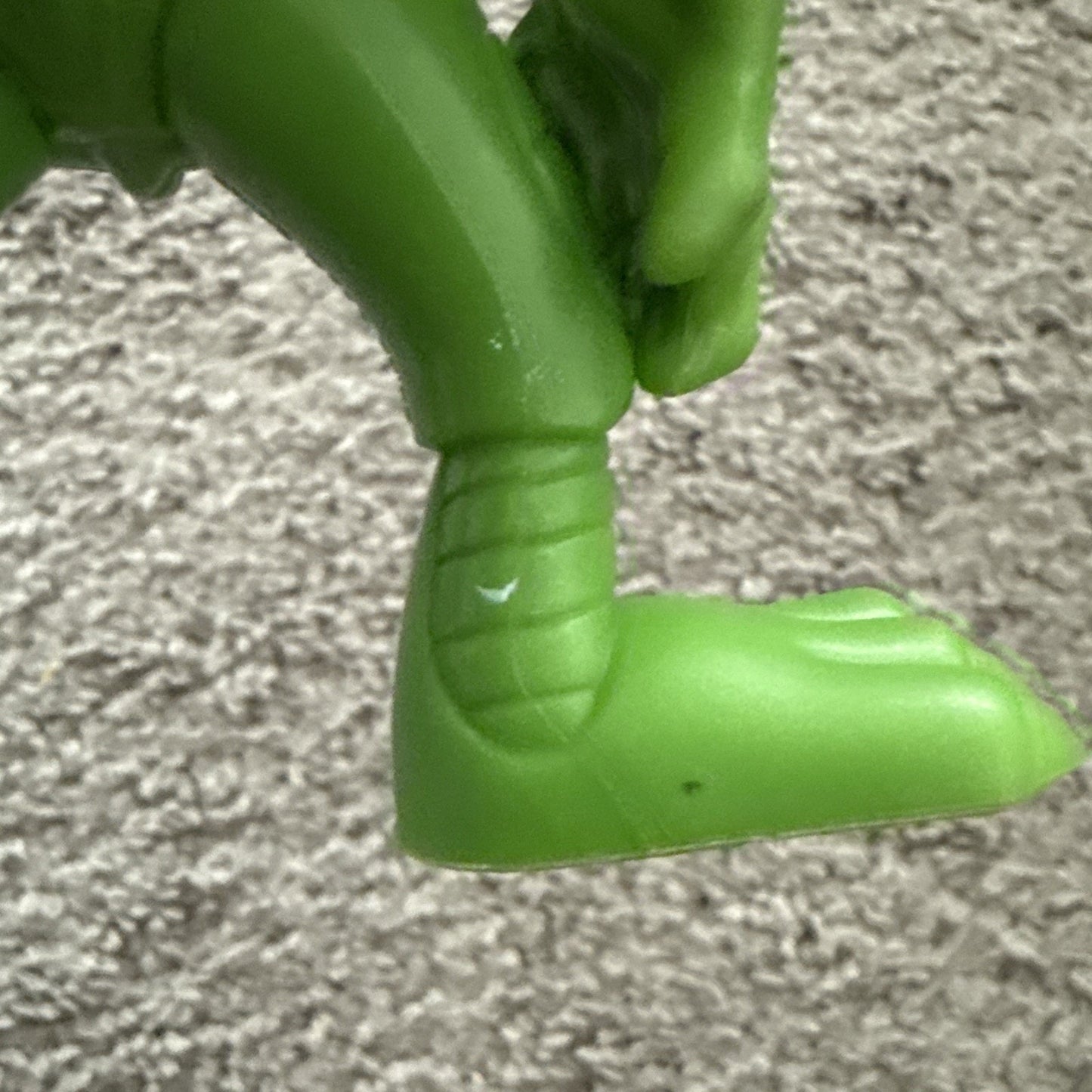 2003 Toy Quest Scream Stretchers McDonalds Green Monster Action Figure 5"