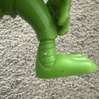 2003 Toy Quest Scream Stretchers McDonalds Green Monster Action Figure 5"