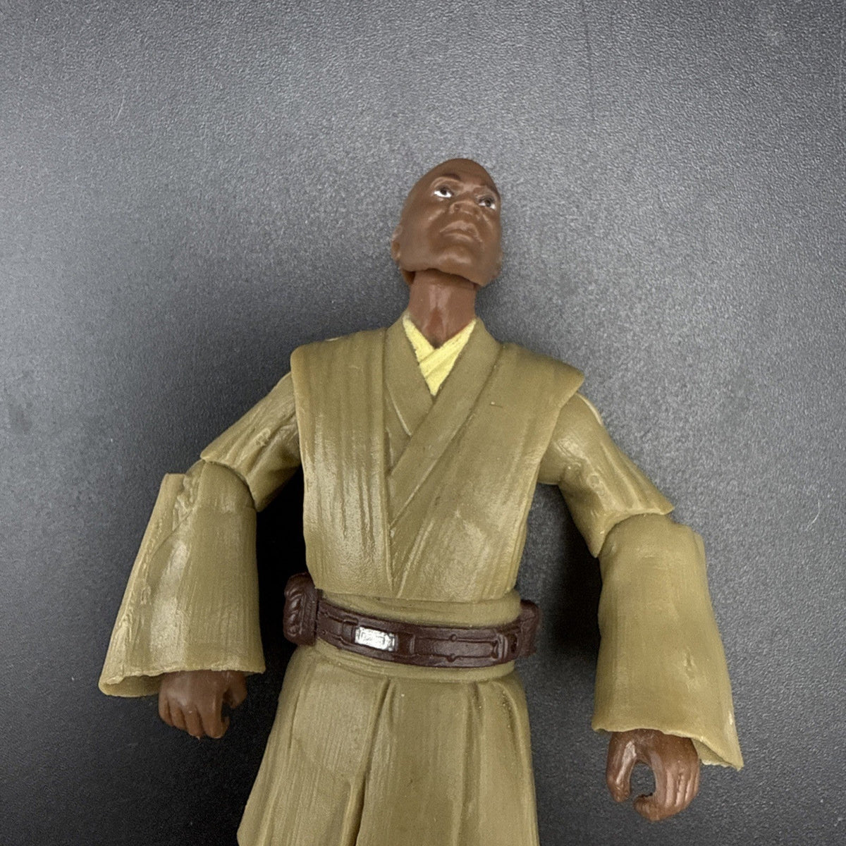 Hasbro Star Wars Revenge of the Sith MACE WINDU Force Combat Used, See Pics