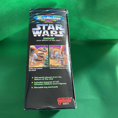 Star Wars Micro Machines Space Endor ROTJ 1994 New Mint In Sealed Box Nib