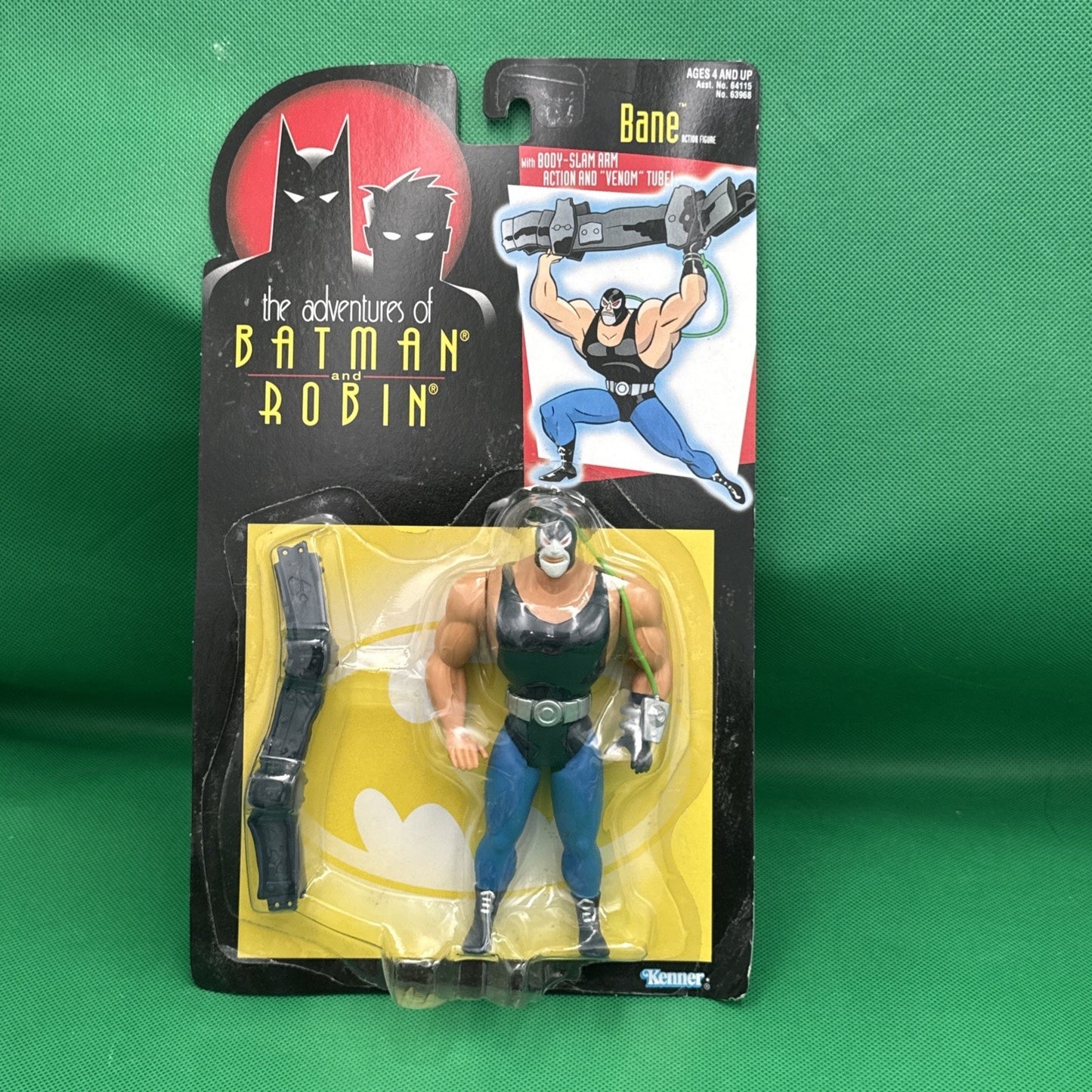 DC Comics Animated Adventures of Batman & Robin Bane 5 Action Figure 1995 Kenner