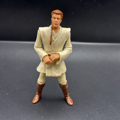 1998 Star Wars Obi-Wan Kenobi Padawan Hasbro Phantom Menace 3.75" Action Figure