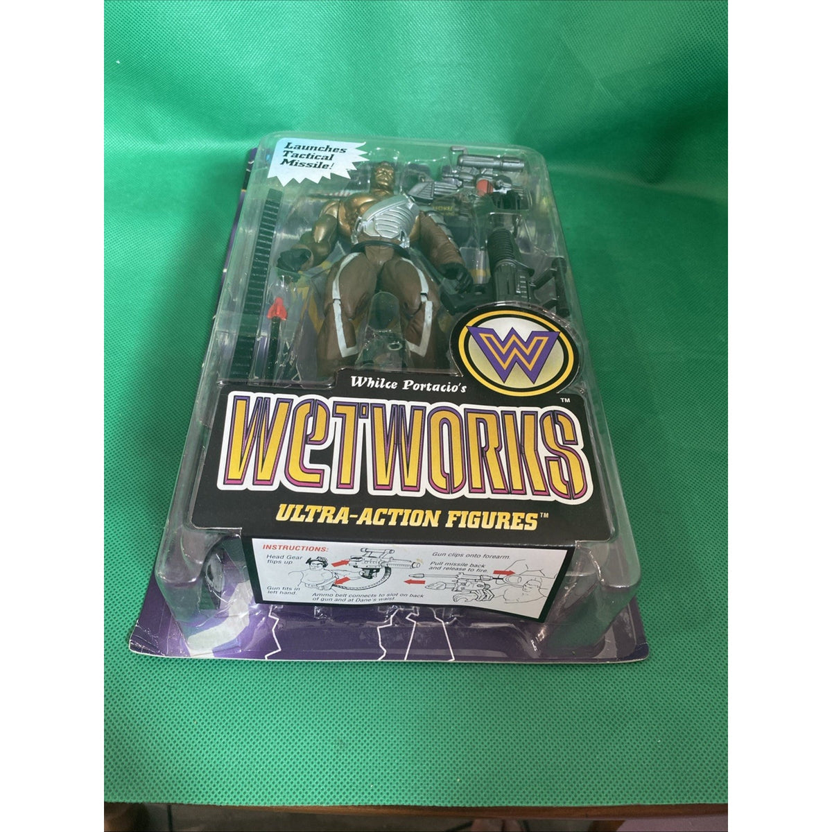 McFarlane Toys Wetworks Delta Commander Gold Ultra Action Figure