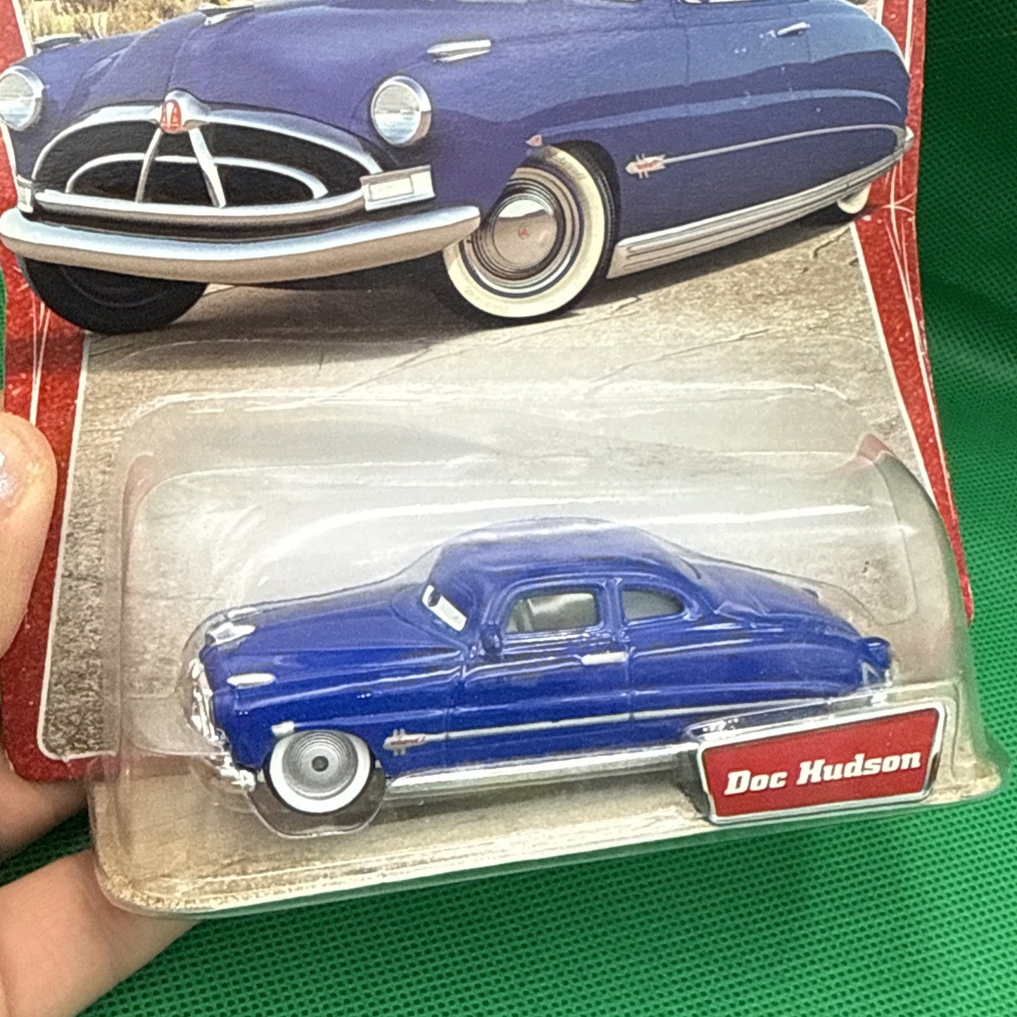 2005 Disney Presents Pixar Film Cars Doc Hudson Desert Card 16 NIP Mattel H6410