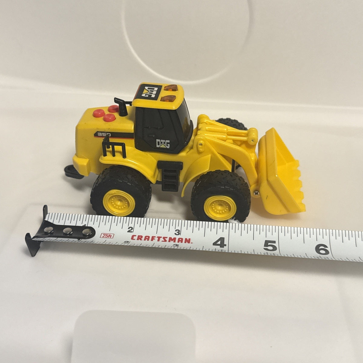 Sunny Days Entertainment Maxx Action Dig 350 Front Loader Toy Tested Works