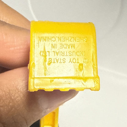 Mini Machines Vat Front Loader Backhoe 1:64 Scale Yellow Excavator