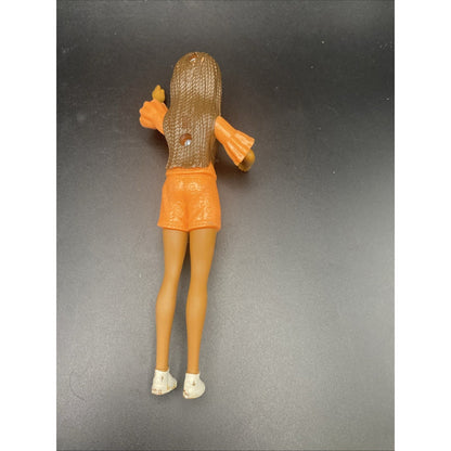 Burger King Barbie Doll Figure 2022 Toy Mattel African American Pink