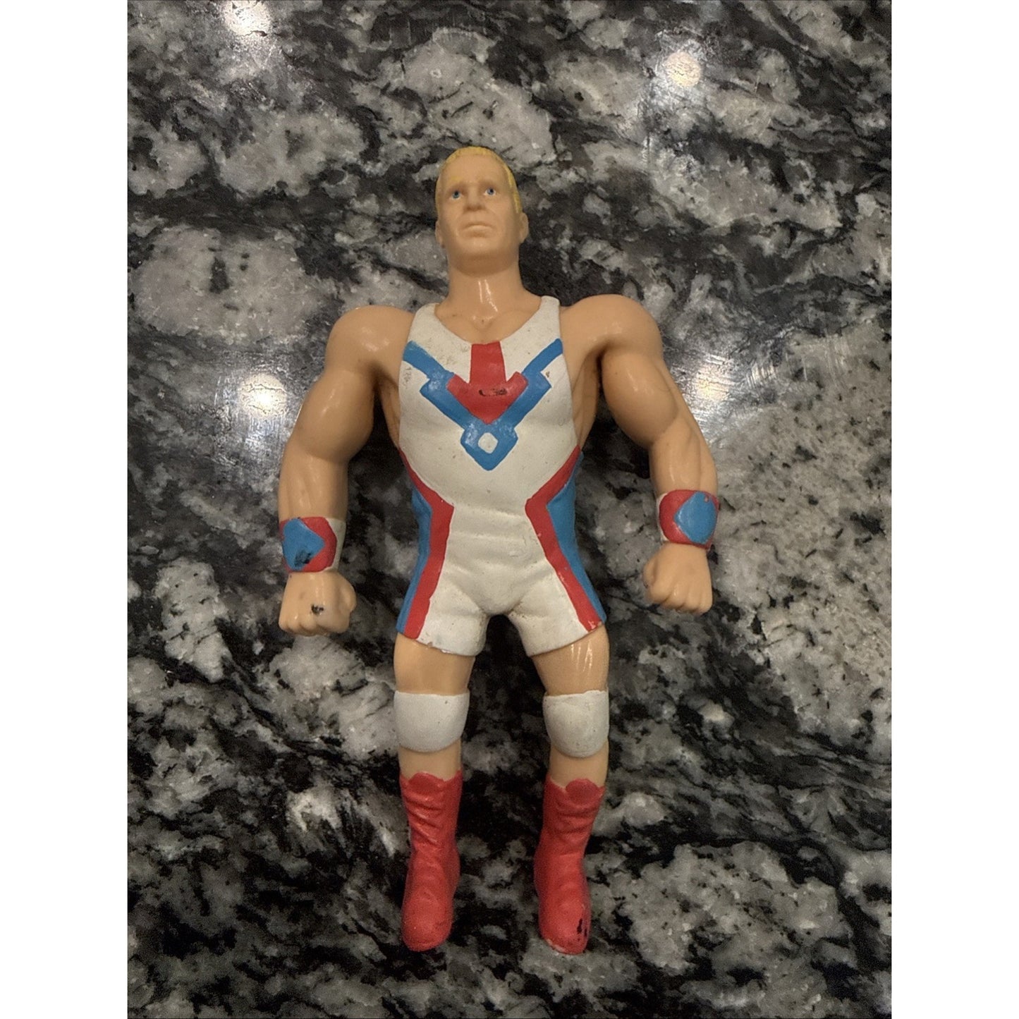 1998 WWE Just Toys Jeff Jarrett bendie Wrestling Figure Bend em 8