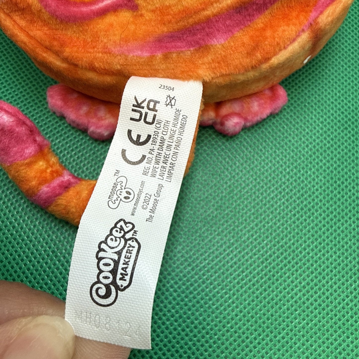 Cookeez Makery Toasty Treatz CHERRY CHIMP Pet PlushCollection Toy Kid