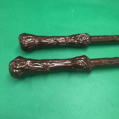 2 X Wizard Magic Wand Plastic Light Up with Sound