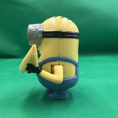 McDonalds Minion Action Figure Banana Minion 3" 2013 Sound Might Need Batteries