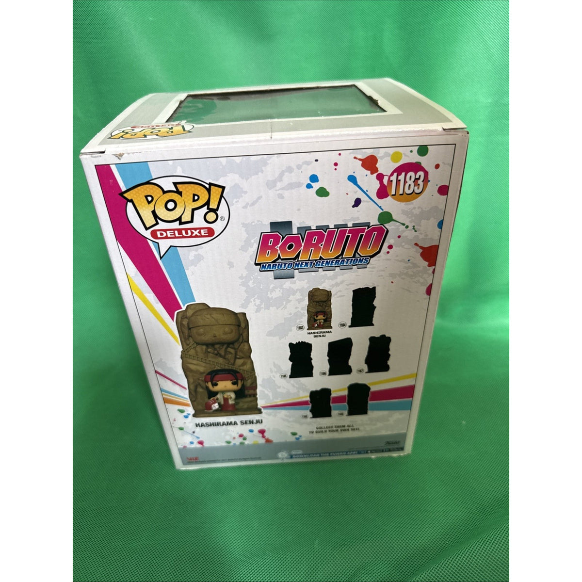 Hashirama Senju Funko Pop DELUXE Naruto Boruto Next Generations Hokage