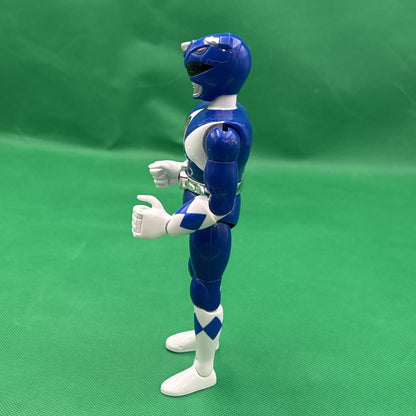 Vintage 1993 Mighty Morphin Power Rangers 8" Action Figure Blue Ranger Bandai