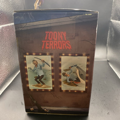 Neca Toony Terrors Jaws Quint vs The Shark Scale Action Figure Set Open Box