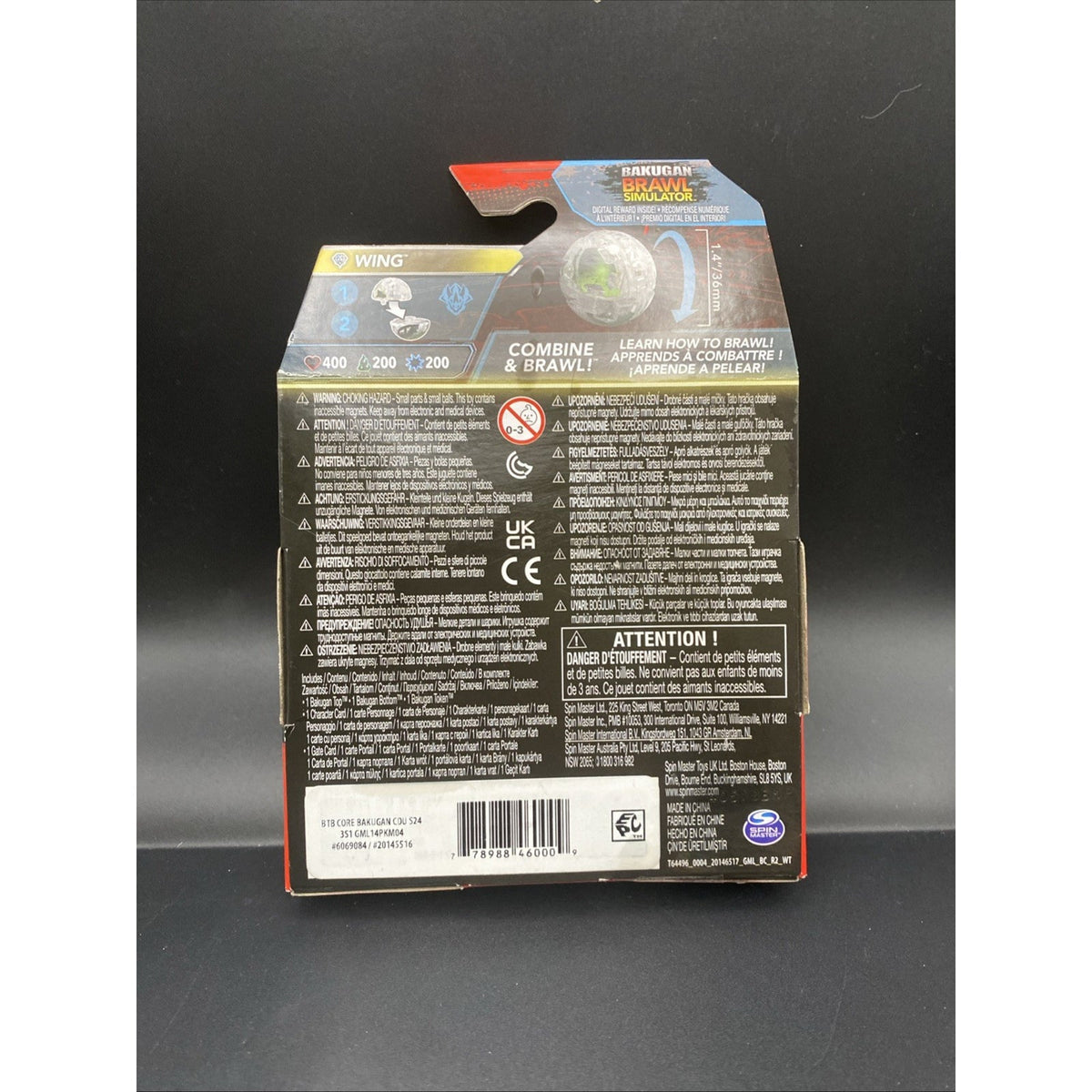 Gold Chase Sealed Bakugan Gen 3 Wave 4 Diamond Wing Rare 2024