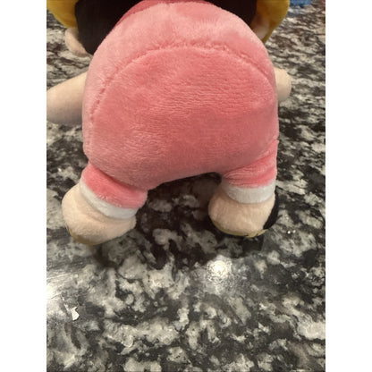 One Piece Monkey D. Luffy Plush Stuffed Anime Doll Toy Yellow Hat 8-9 In Cute