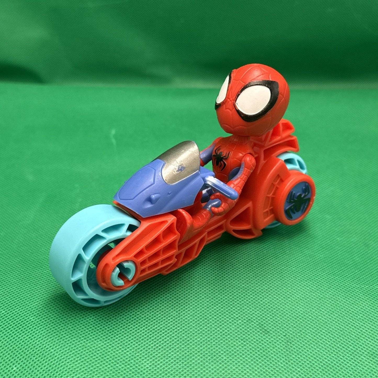 Spidey and His Amazing Friends Figure on Motorcycle
