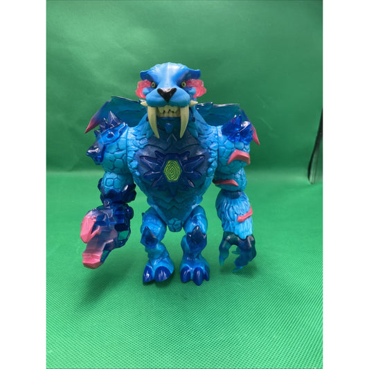 Mr Beast Lab Panther Action Figure Collector Toy Mutant Blue Pink 6.5"