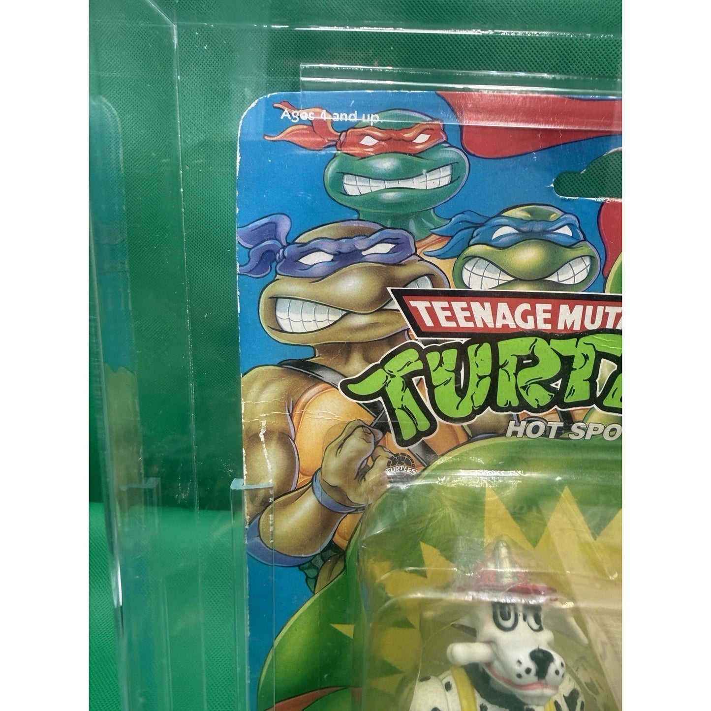 Vintage 1993 TMNT MOC HOT SPOT Graded CAS 65 Playmates