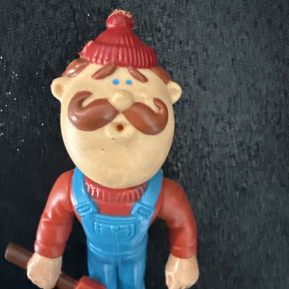 kenner s lil loggers Figure Worker with Axe ©CPG82HK Looks Like Yukon