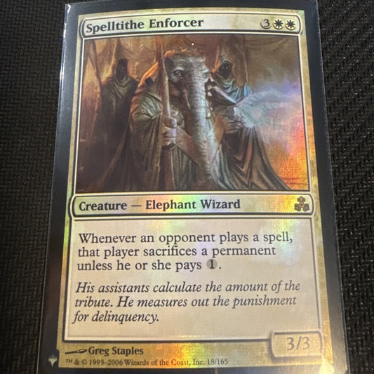 MTG FOIL Spelltithe Enforcer The LIST Magic the Gathering